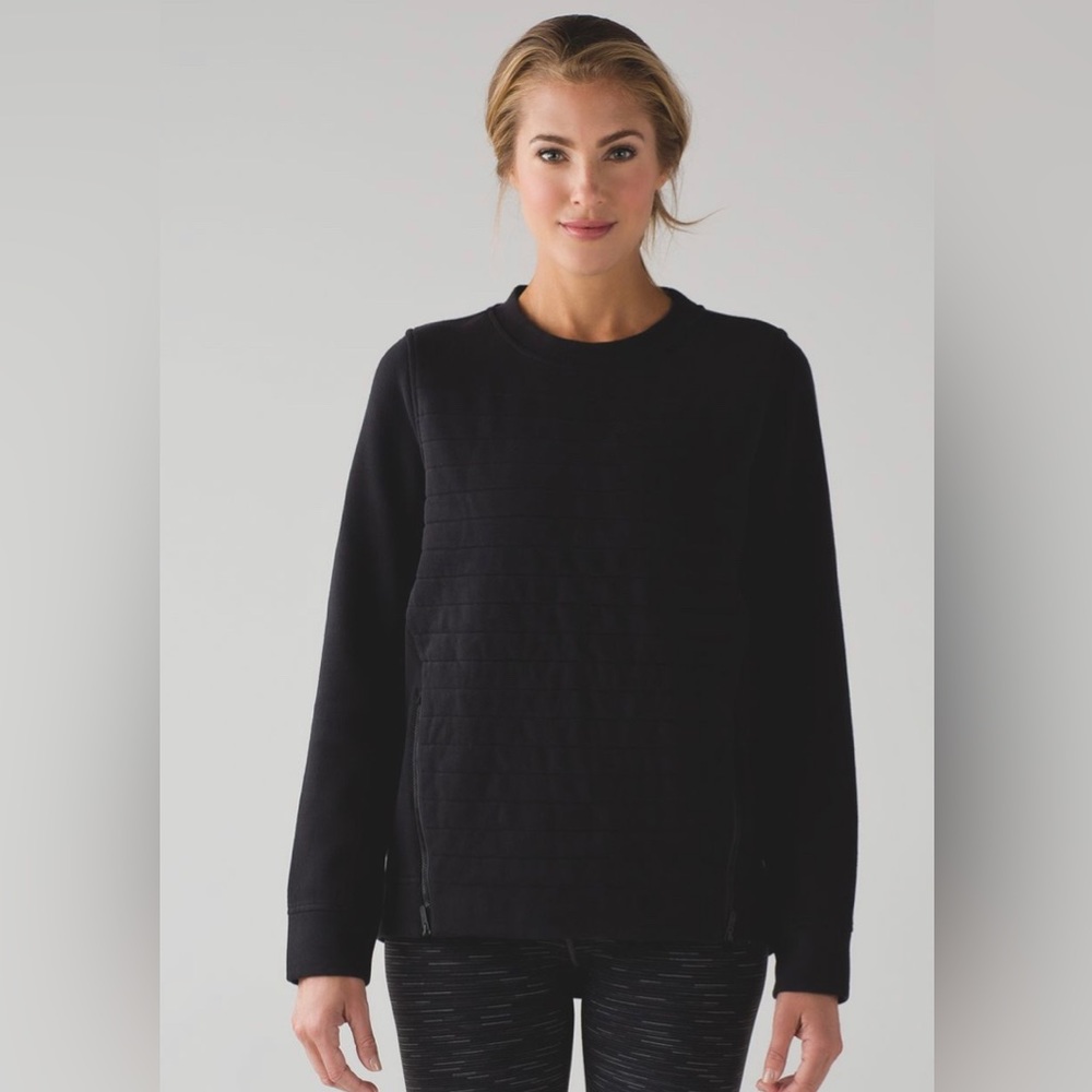 Lululemon Fleece Be True Crew size 4